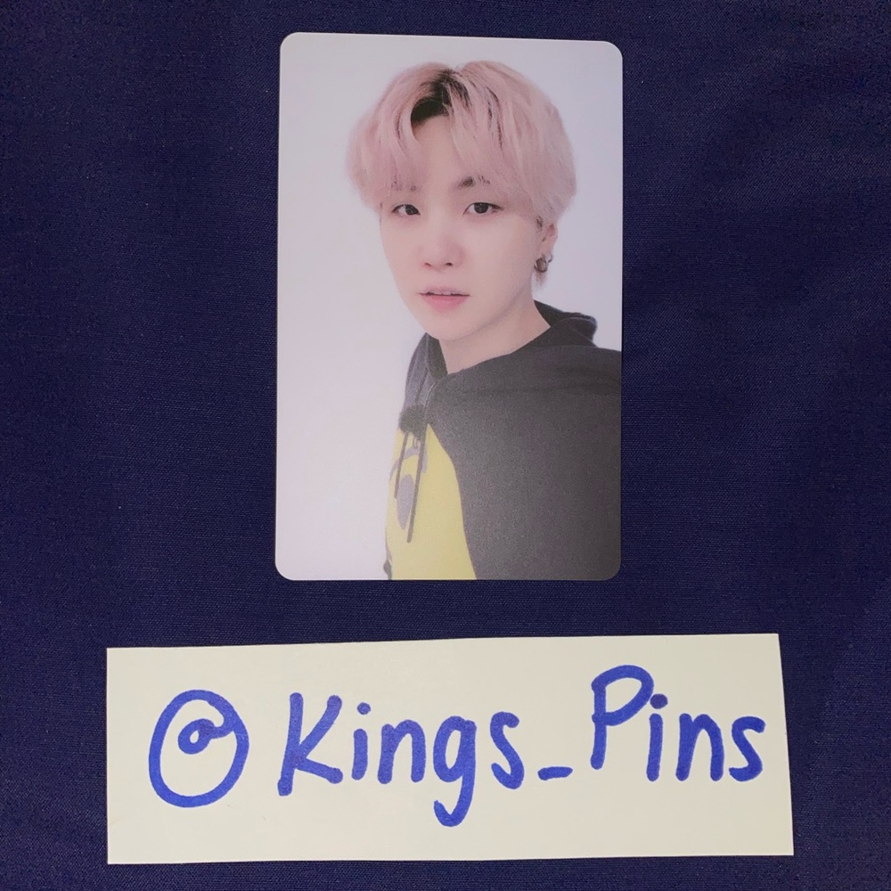 OFFICIAL BTS Suga Yoongi Butter Hybe Lucky Draw Photocard